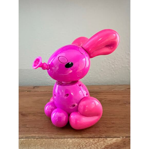 Squeakee Minis Pink Rabbit Balloon Interactive Pet Poppy The Bunny - Picture 1 of 5